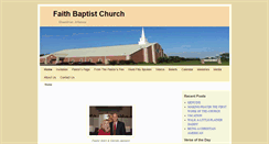 Desktop Screenshot of faithbaptistgb.org